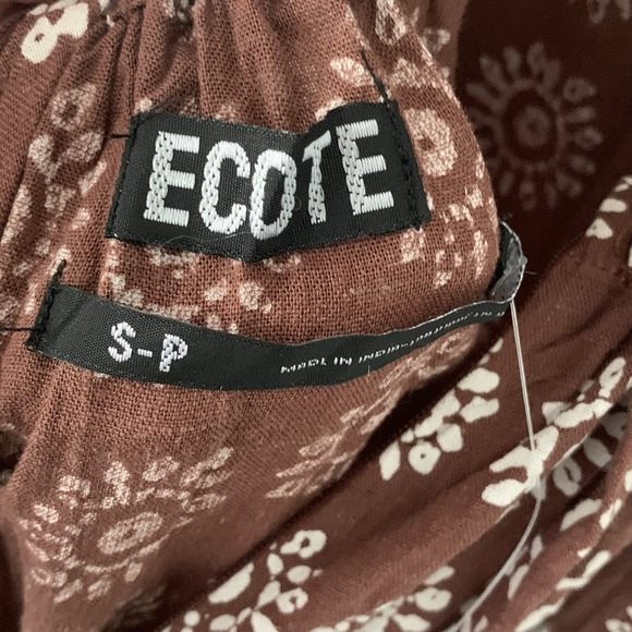 Urban Outfitters Ecote Sleeveless Jumpsuit Size Small Wide Leg NWT *Small Flaw*‎ - Picture 8 of 16